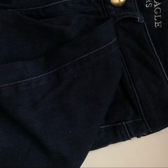 American Eagle pants navy dark denim skinny Jean - Picture 16 of 16